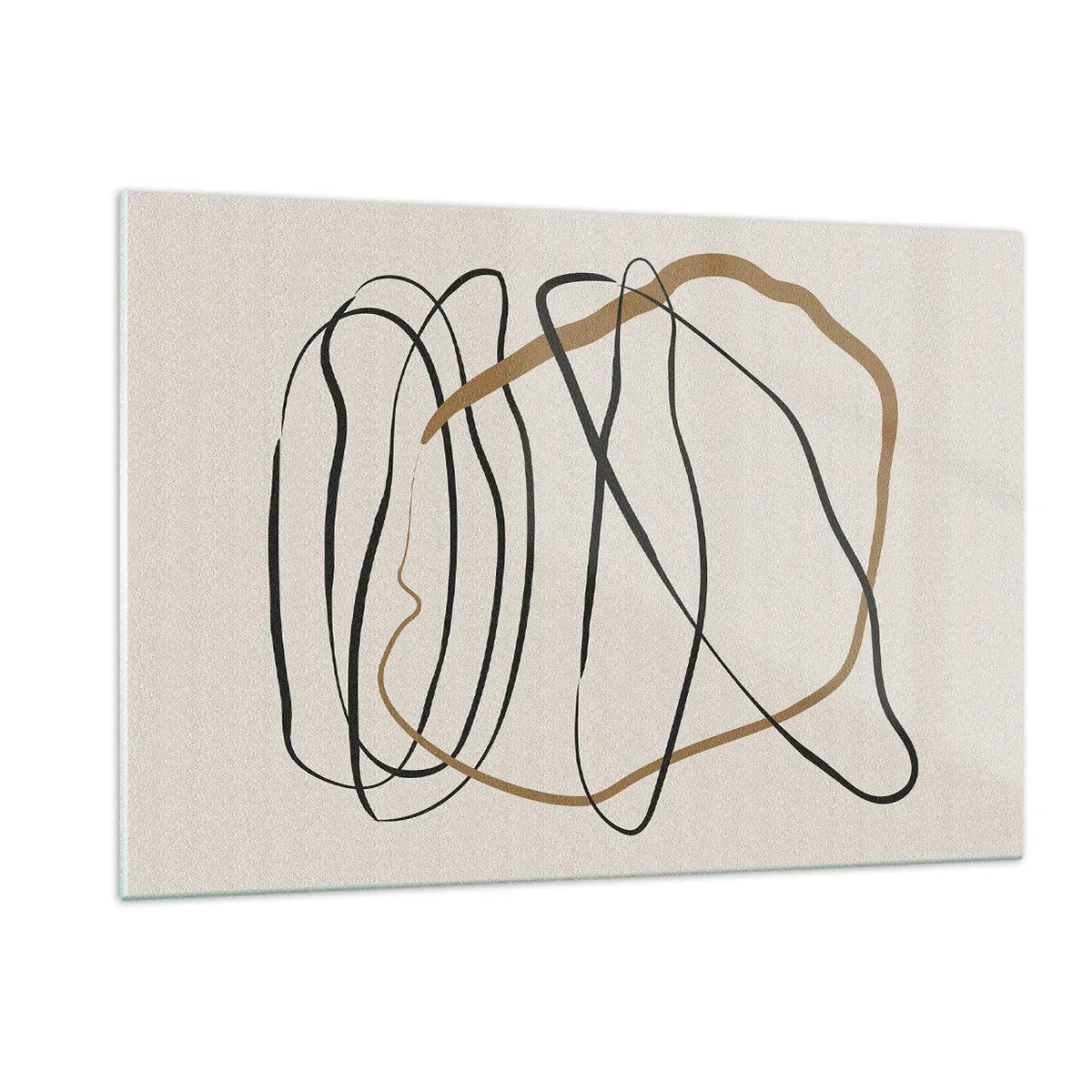 Üveg kép - Kompozíció - birtokló tánc - 120x80 cm