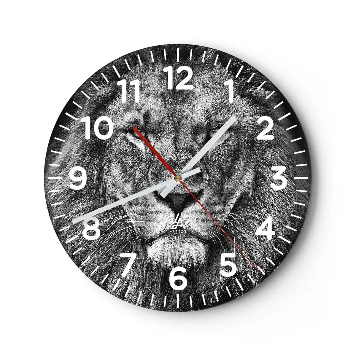 Falióra, Óra - Őfelségi palástban - 30x30 cm