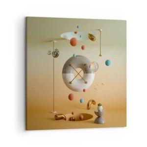 Vászonkép - Bármi megtörténhet - 50x50 cm