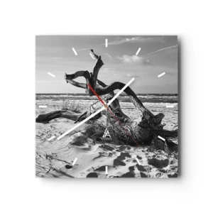 Falióra, Óra - Tengeri szobor - 40x40 cm