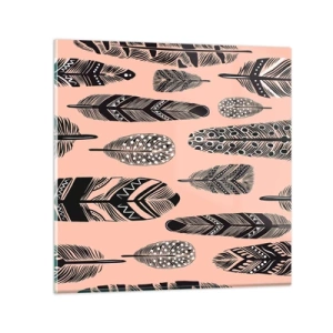 Üveg kép - Indiai gyűjtemény - 70x70 cm