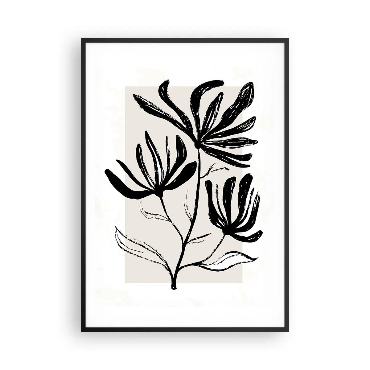 Poszter fehér keretben - Vázlat egy herbáriumhoz - 70x100 cm