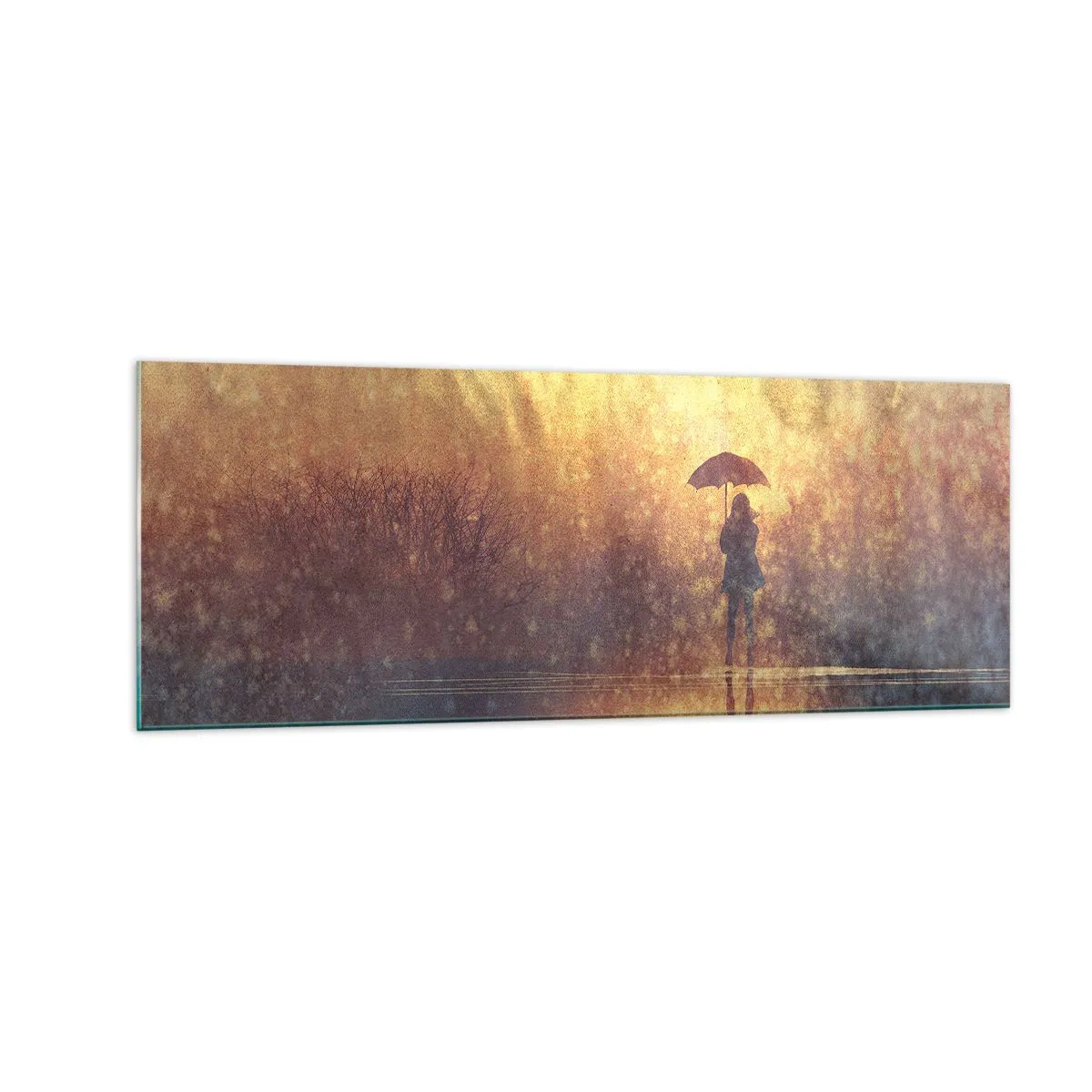 Üveg kép - Érzem, hogy valaki engem néz - 140x50 cm