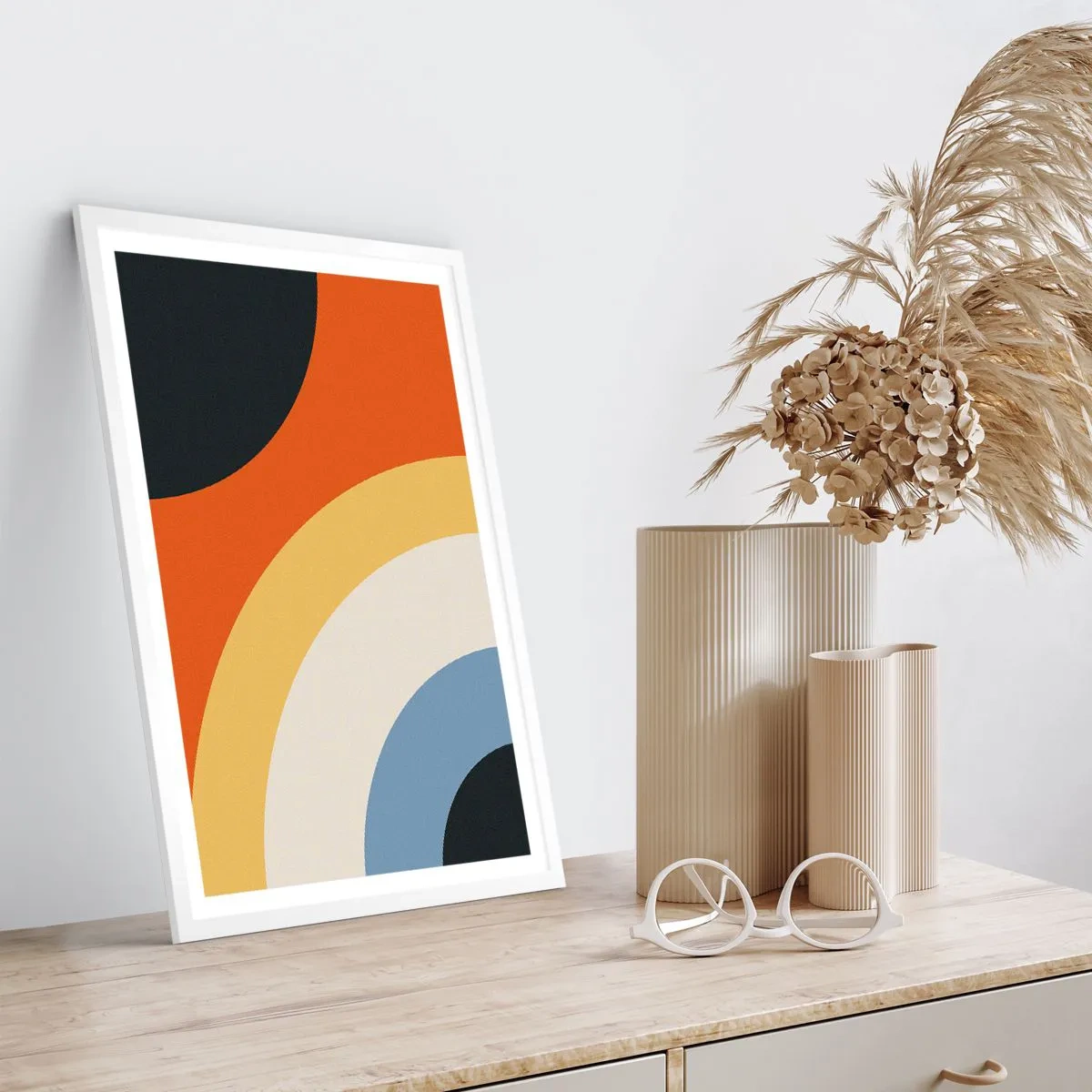 Poszter fekete keretben - Magam felé - 70x100 cm