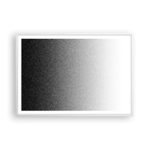 Poszter fekete keretben - A fény felé - 100x70 cm