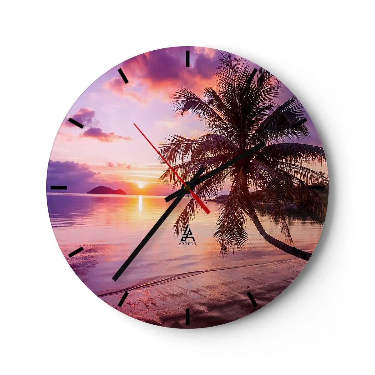 Falióra, Óra - Boldogság egészen a horizontig - 40x40 cm