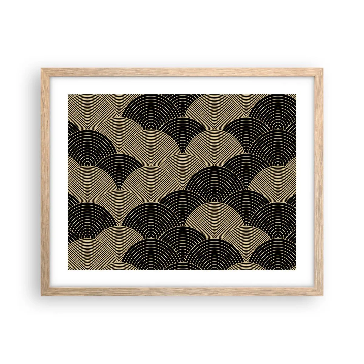 Poszter világos tölgy keretben - Egység a sokféleségben - 50x40 cm