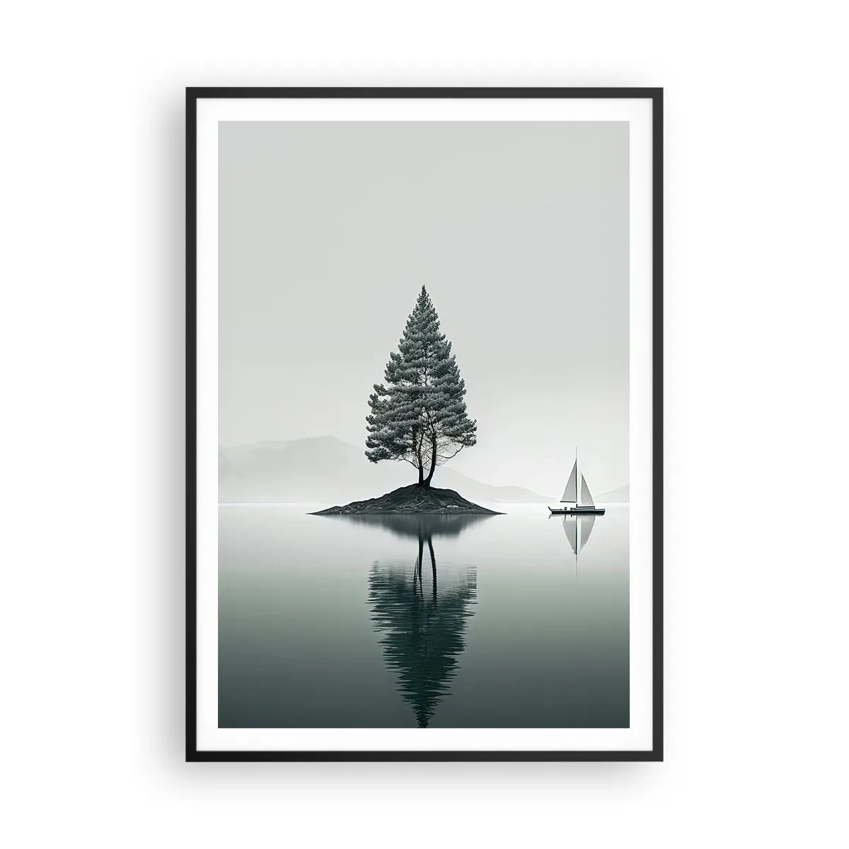 Poszter fehér keretben - Egy álom - 70x100 cm