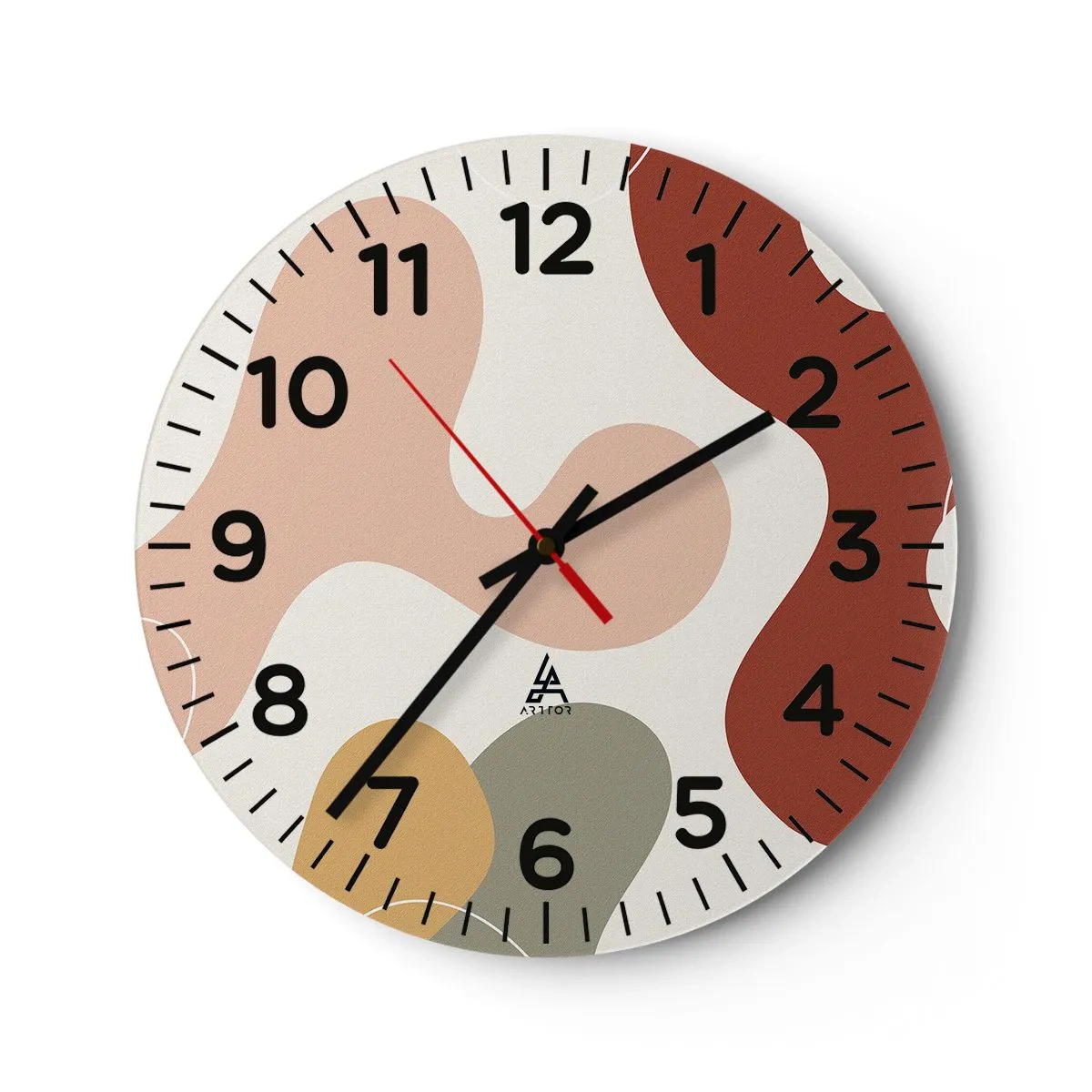 Falióra, Óra - Pöttyök vagy hullámok? - 40x40 cm