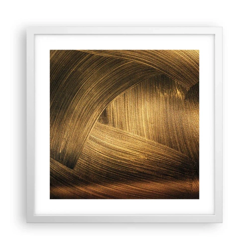 Poszter fekete keretben - Egy arany labirintusban - 40x40 cm