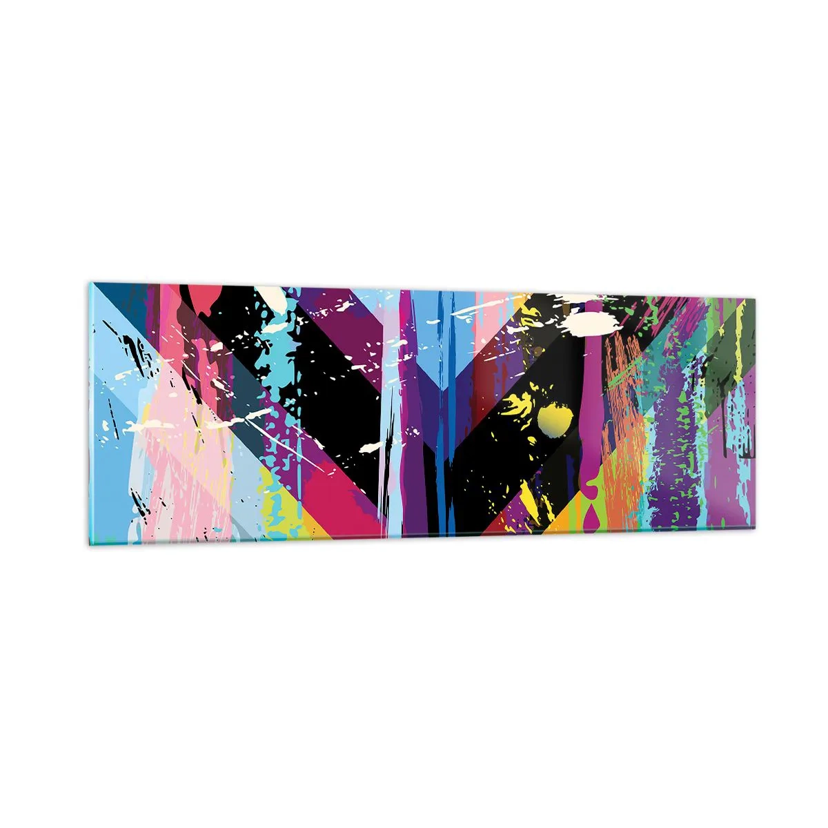 Üveg kép - Fentről lefelé - 90x30 cm