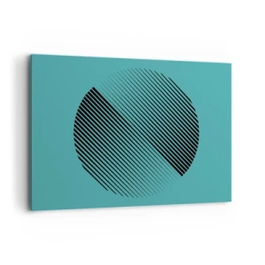 Vászonkép - A kör - egy geometriai variáció - 100x70 cm