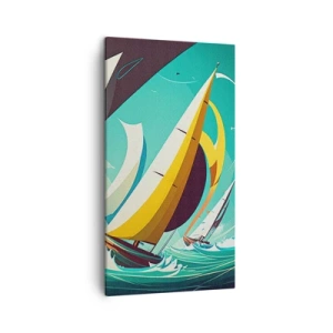 Vászonkép - Közelről és személyesen az elemekkel - 45x80 cm