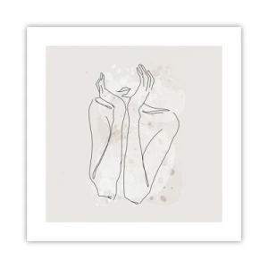 Poszter - Várva-várt pillanat - 40x40 cm