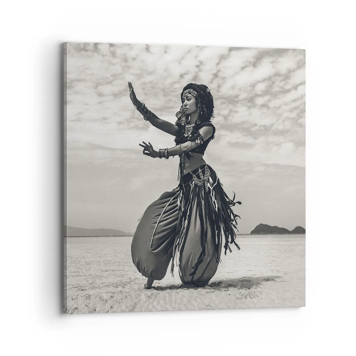 Vászonkép - A déli szigetek tánca - 70x70 cm