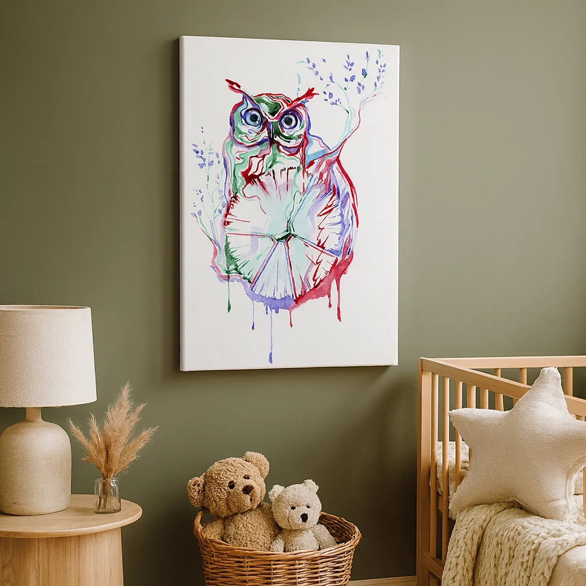 Vászonkép - Természeténél fogva bölcs - 50x70 cm