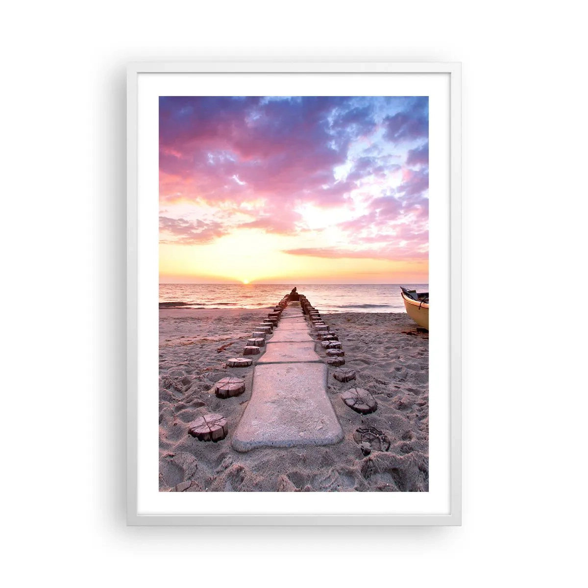 Poszter fekete keretben - Egy pillanatnyi mély élmény - 50x70 cm