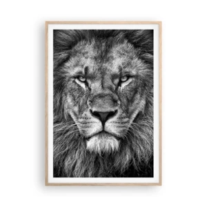 Poszter világos tölgy keretben - Őfelségi palástban - 70x100 cm