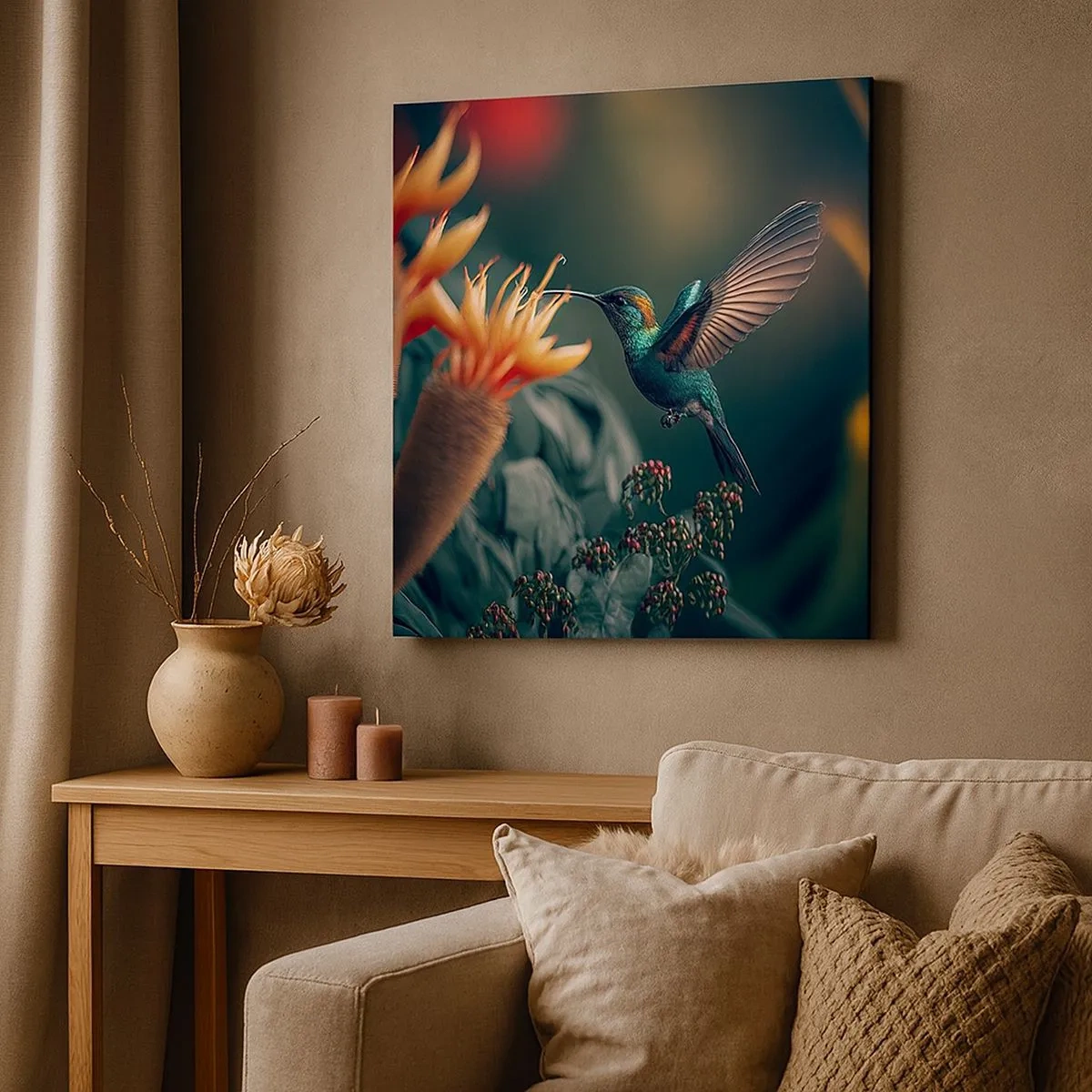 Vászonkép - Egy igazán színes élet - 30x30 cm