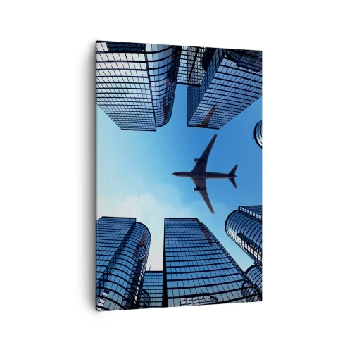 Vászonkép - Kilátás az üveg szurdokból - 70x100 cm