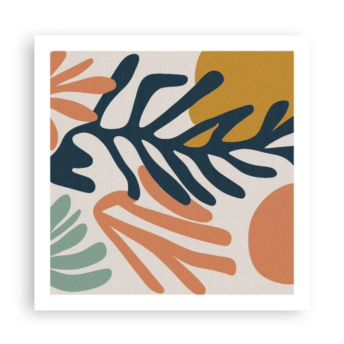 Poszter - Koralltengerek - 60x60 cm