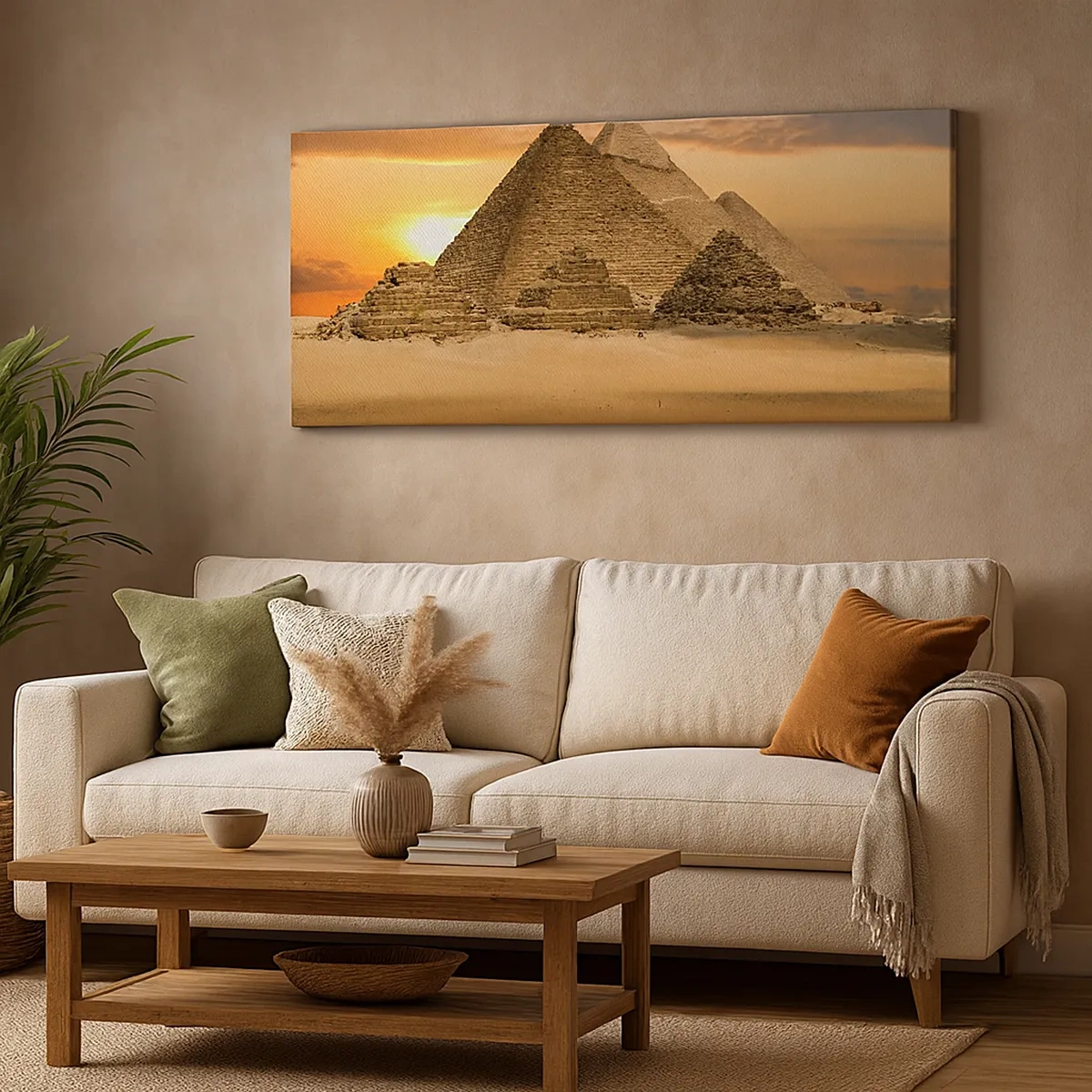 Vászonkép - Évezredek óta nincs változás - 30x30 cm