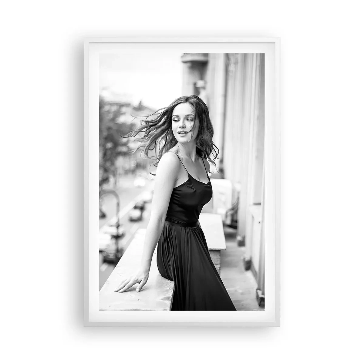 Poszter fekete keretben - Biztosan párizsi - 61x91 cm