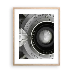 Poszter világos tölgy keretben - Történet Hollywoodról - 40x50 cm