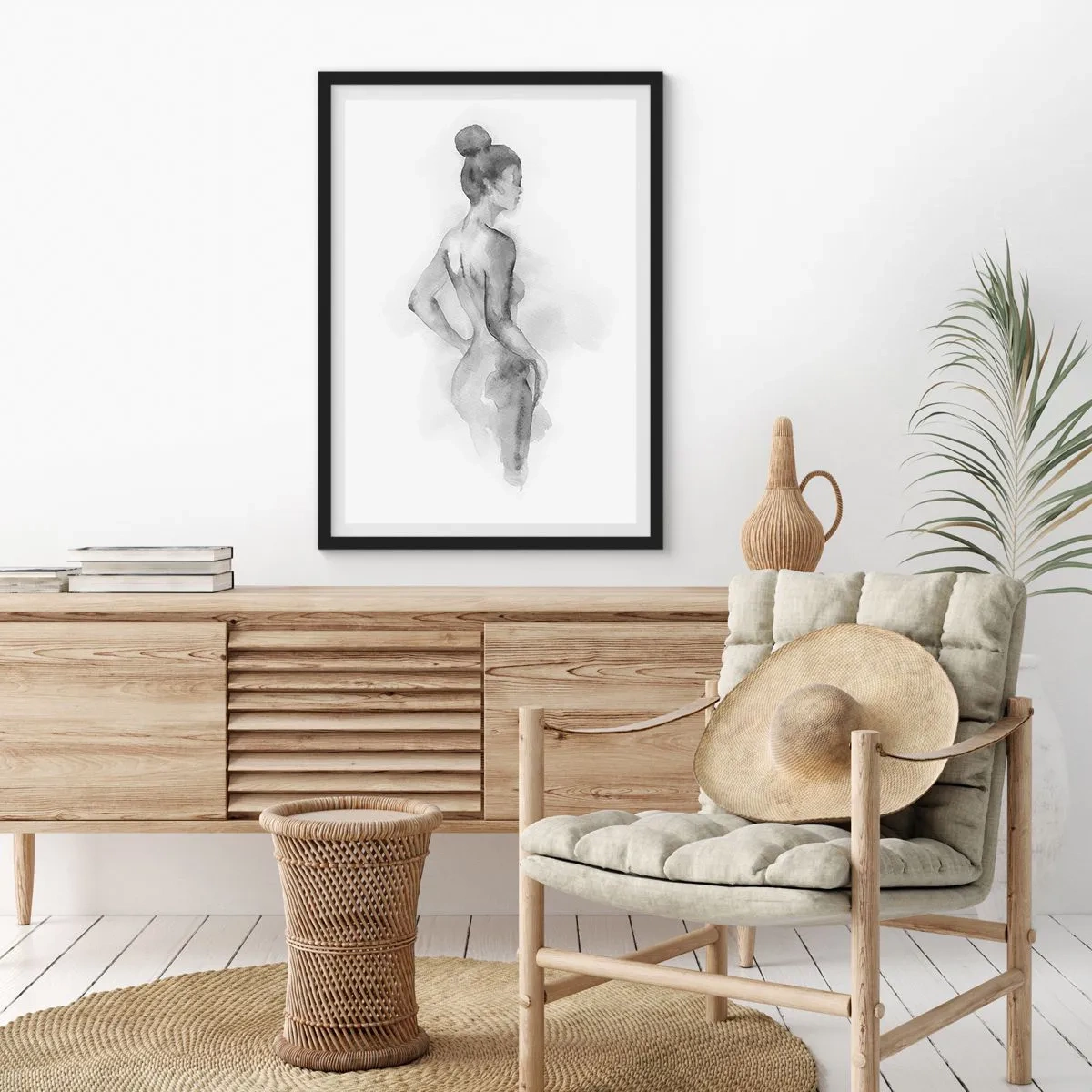 Poszter fehér keretben - Gyönyörű, mint a festmény - 40x50 cm