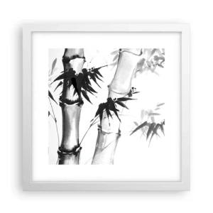 Poszter fekete keretben - Közelkép a keletről - 30x30 cm