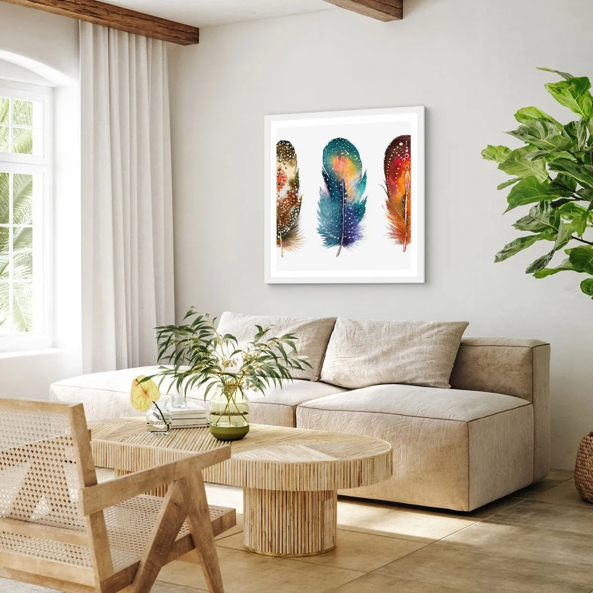 Poszter fekete keretben - Rítusok, szertartások, titkok - 40x40 cm