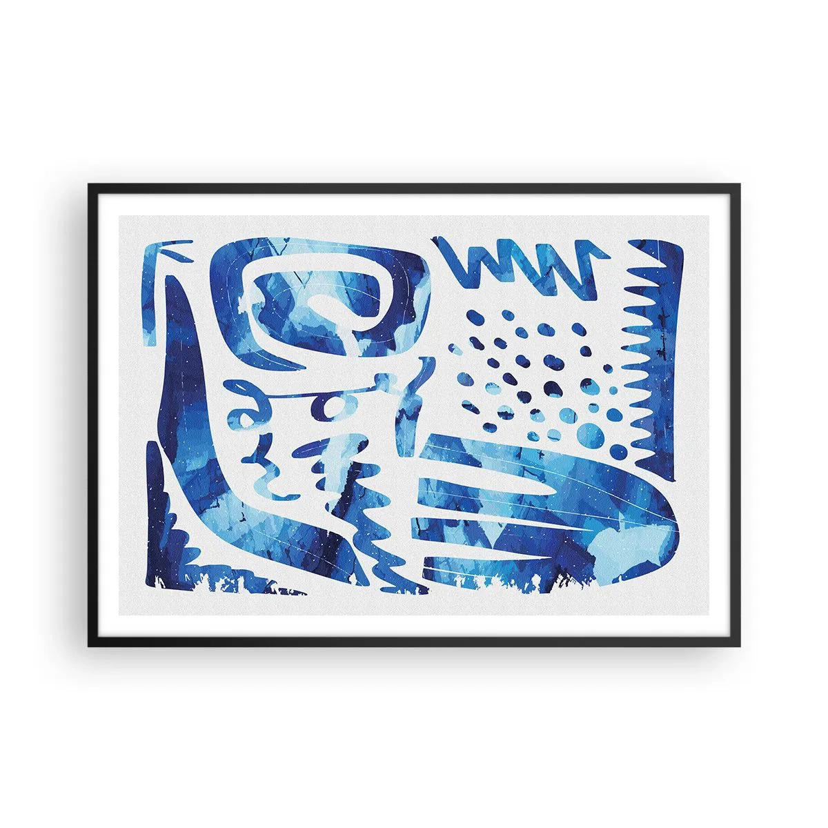 Poszter fehér keretben - Vissza a gyökerekhez - 100x70 cm