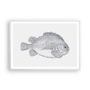 Poszter fekete keretben - A természettudós albumába - 100x70 cm