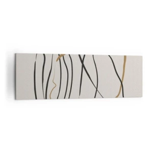 Vászonkép - Kompozíció - birtokló tánc - 160x50 cm