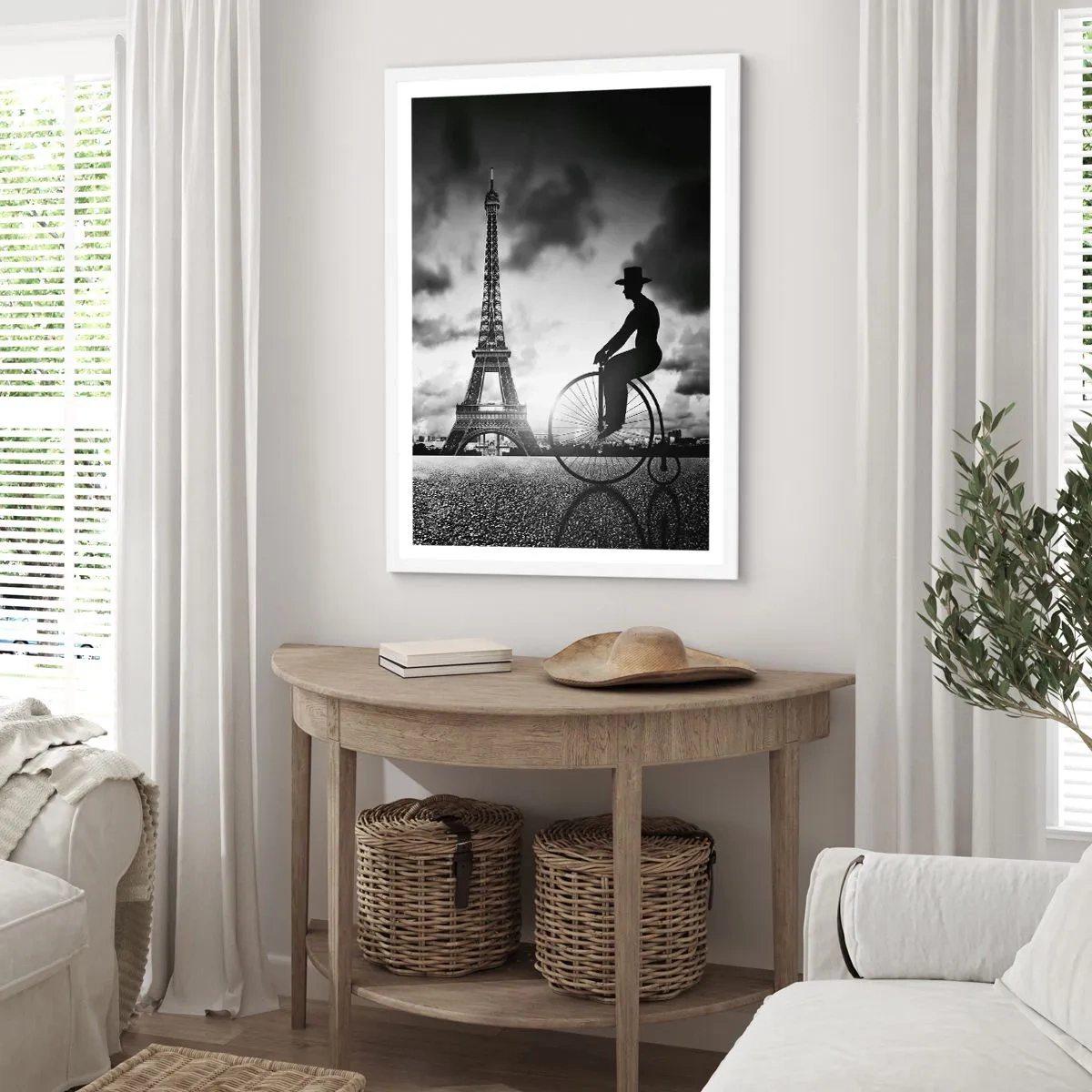 Poszter fekete keretben - Belle Epoque hiánya - 70x100 cm