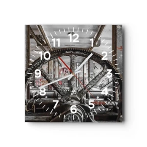 Falióra, Óra - A gyár titkos élete - 40x40 cm
