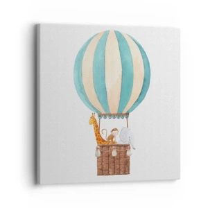 Vászonkép - Fantasztikus utazás - 30x30 cm