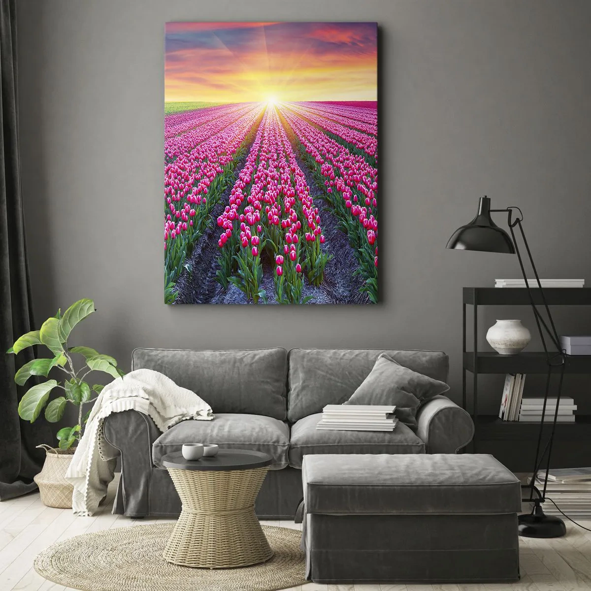 Vászonkép - Gyönyör farm - 50x70 cm