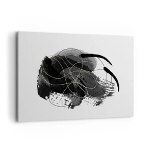Vászonkép - Feketéből készült - 120x80 cm