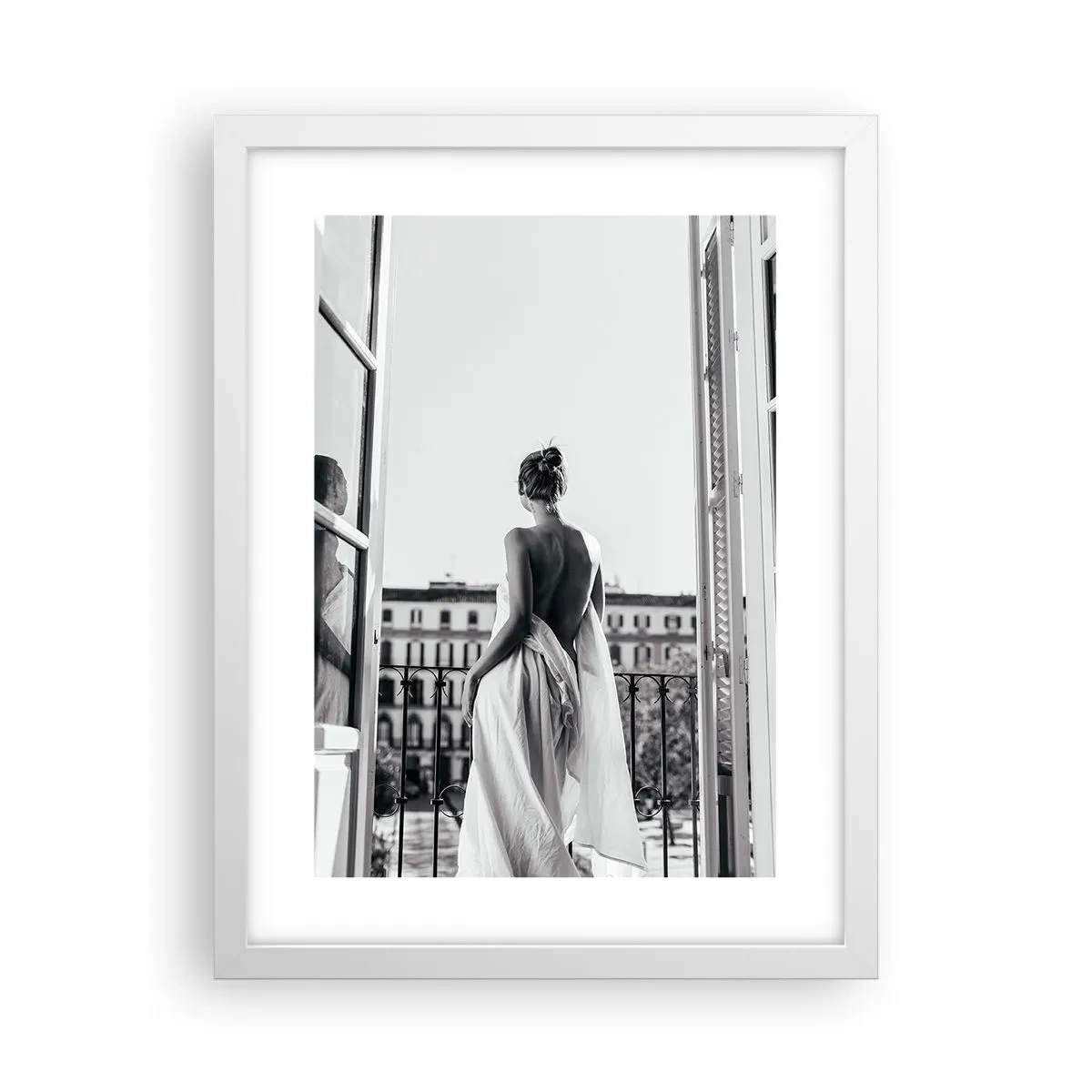 Poszter fekete keretben - Az érzékek felébredése - 30x40 cm