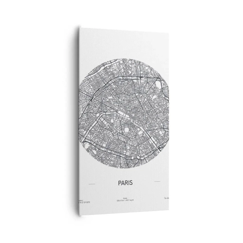 Vászonkép - Párizs anatómiája - 65x120 cm