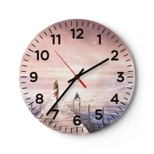 Falióra, Óra - Egy álom fényében - 40x40 cm