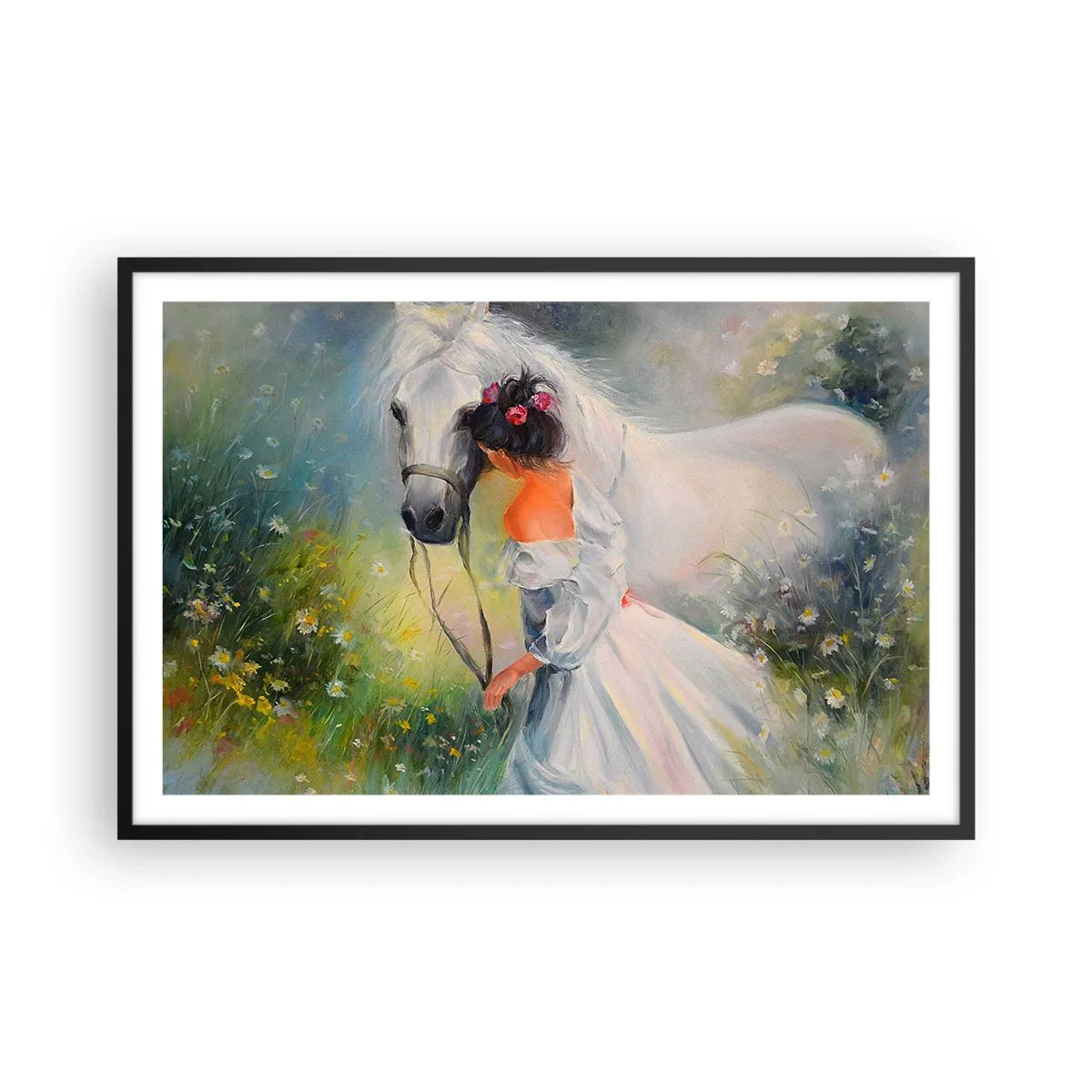 Poszter fehér keretben - Mint egy szép álomból - 91x61 cm