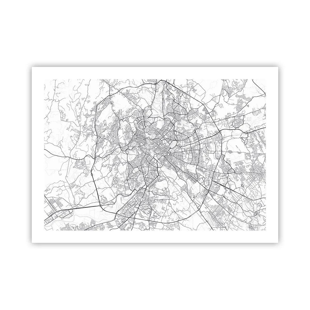 Poszter - Római kör - 70x50 cm