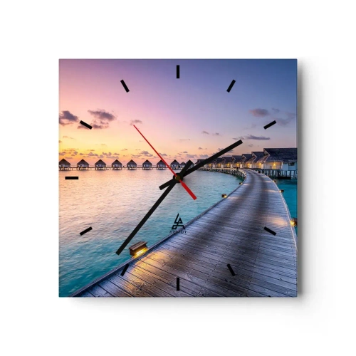 Falióra, Óra - Nyaralás – vissza a forrásokhoz - 30x30 cm