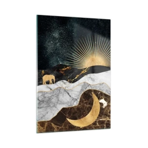 Üveg kép - Örök törvények - 50x70 cm