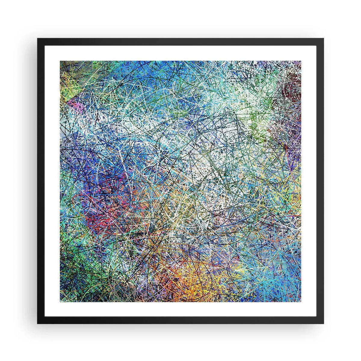 Poszter fehér keretben - Ez nem olyan egyszerű - 60x60 cm