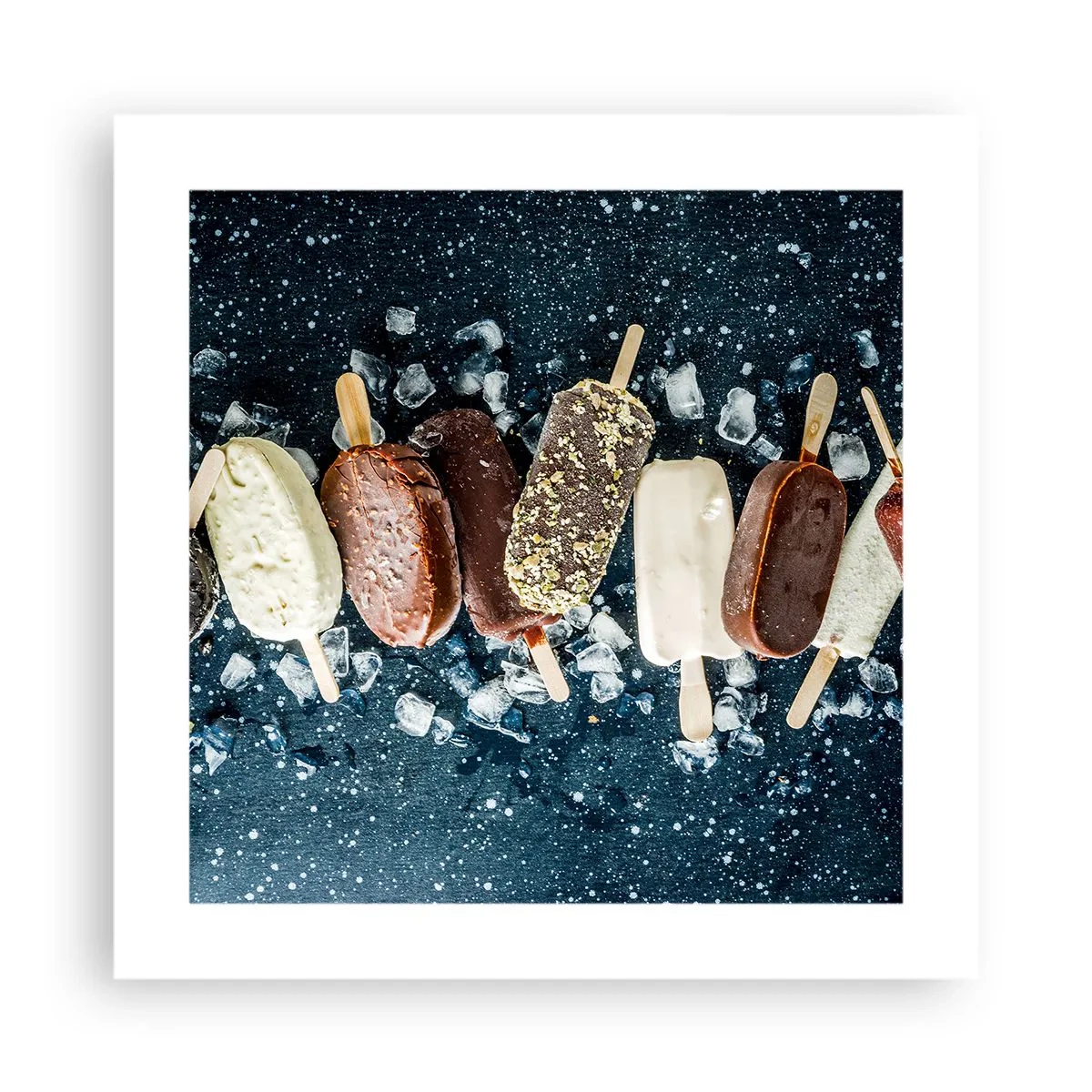 Poszter - A forró nyár íze - 40x40 cm