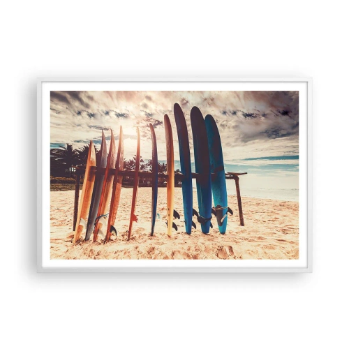 Poszter fekete keretben - Jó éjszakát, holnapig - 100x70 cm