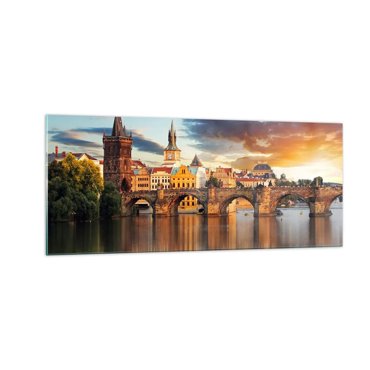 Üveg kép - Évszázadok óta gyönyörű - 100x40 cm